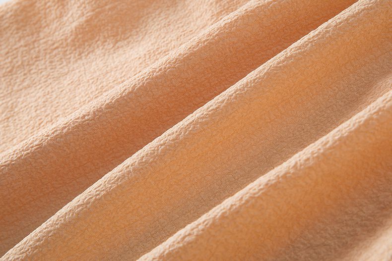 泡泡袖蝴蝶結洋裝-粉色