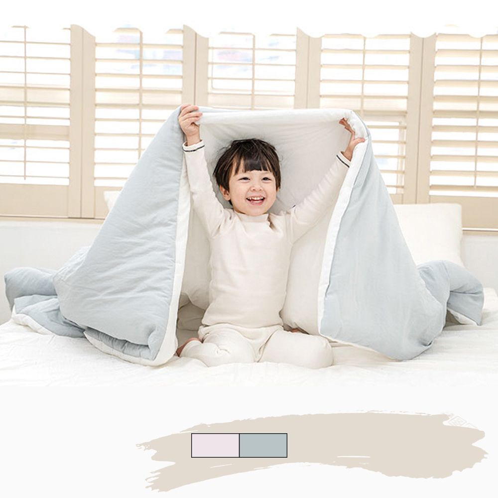 莫代爾素色單人款四季被-薄荷綠-150x200cm