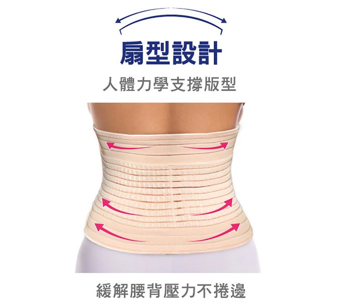 nac nac - 醫療用束腹帶-M-黑
