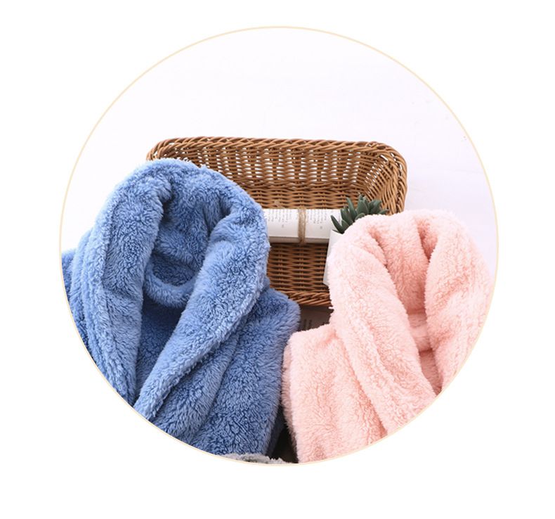 親子款加絨保暖睡袍-粉色