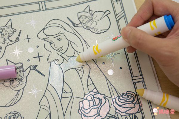 Crayola繪兒樂 - 神彩著色套裝-迪士尼公主(閃亮版)