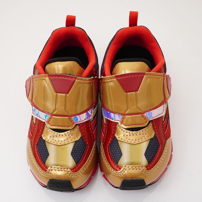 Moonstar日本月星 - 鋼鐵人聯名機能童鞋-MV0163金(中小童)-機能運動鞋-金