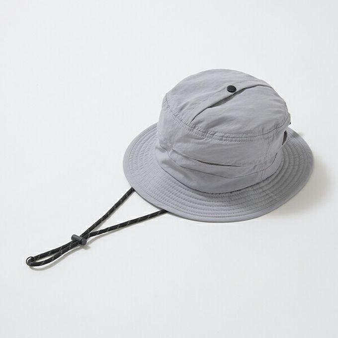 日本 b-ROOM - 防潑水 帥氣山系尼龍遮陽帽(可收納)-粉紅