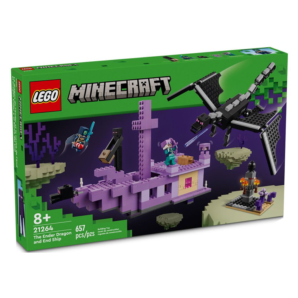 樂高 LEGO - LT21264 Minecraft創世神系列2024 - The Ender Dragon and End