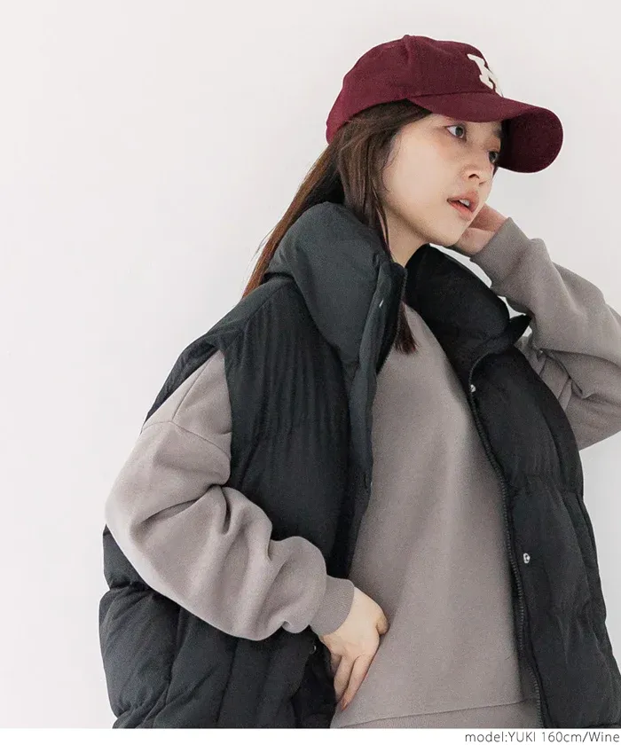 日本 COCA - 100%棉美式復古老帽/鴨舌帽-立體刺繡H-酒紅