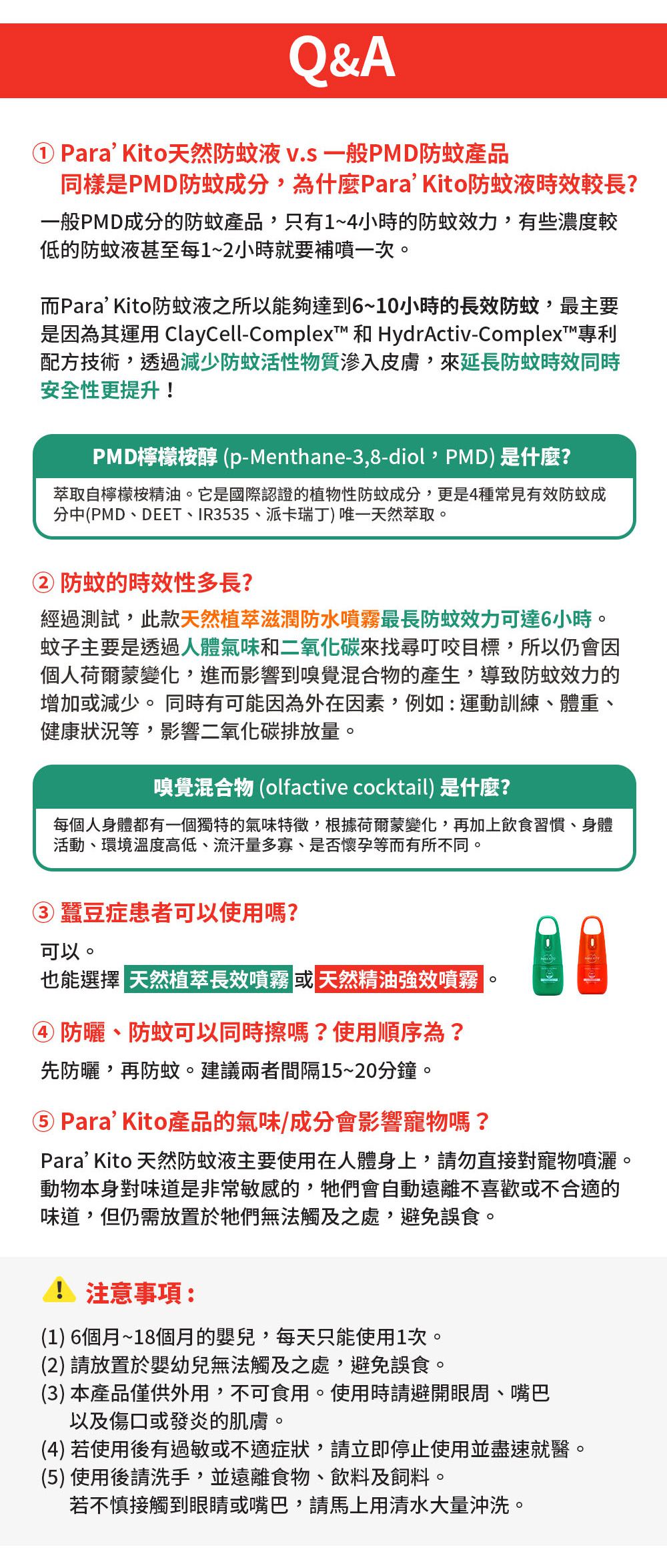 法國 PARA’KITO 帕洛 - 6hr天然植萃PMD滋潤防水防蚊噴霧-75ml
