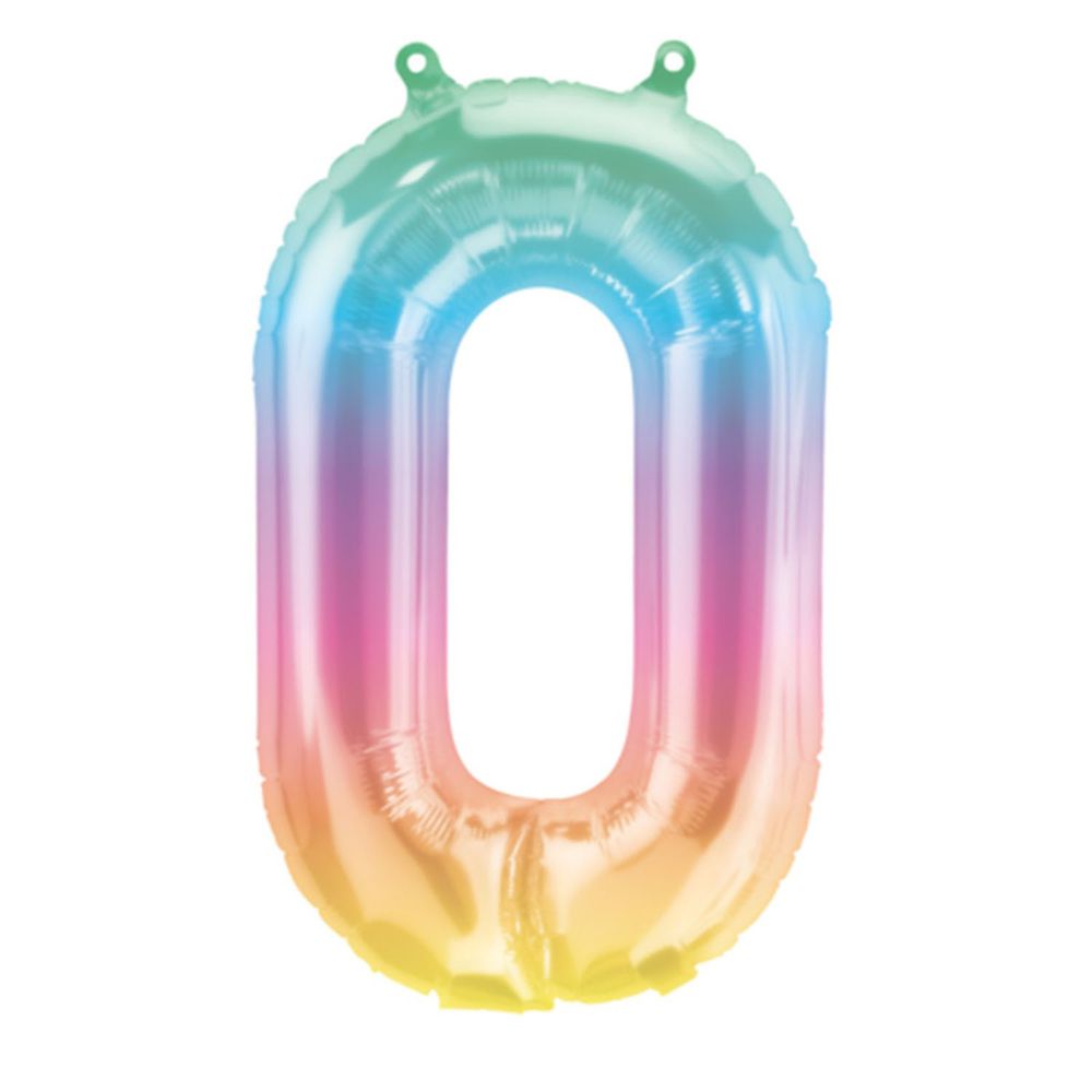 akachan honpo - 數字氣球-彩虹0-數量：1個、適用年齡：3歲以上