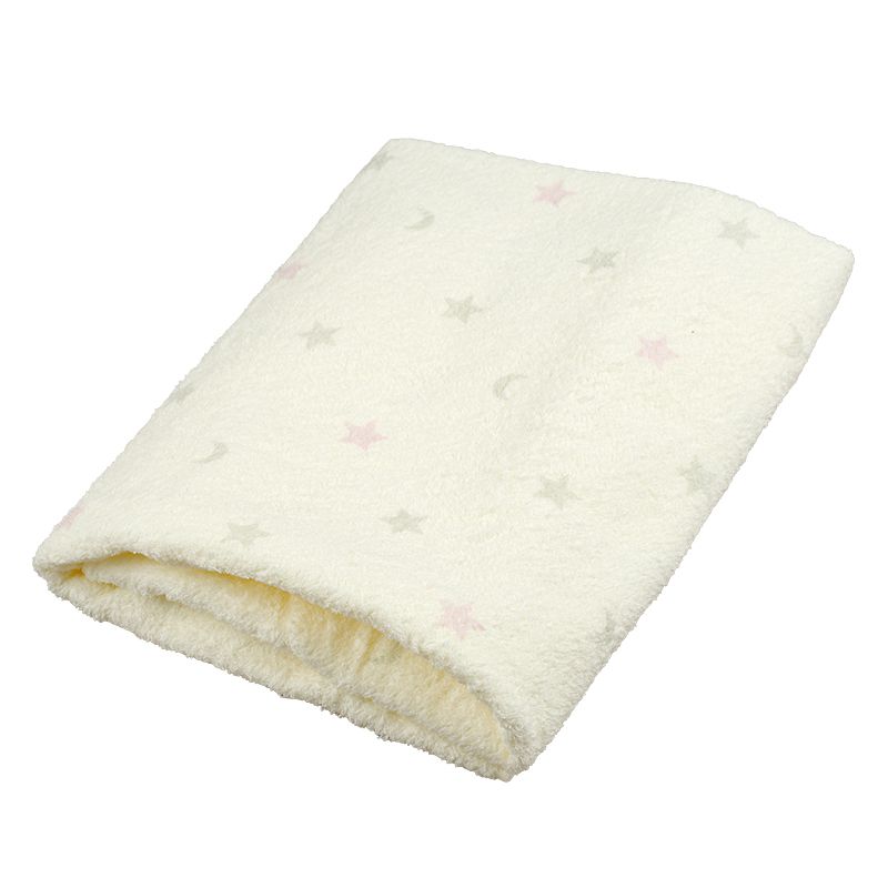 akachan honpo - 鬆軟浴巾-長方形-米白色 (70×120cm)