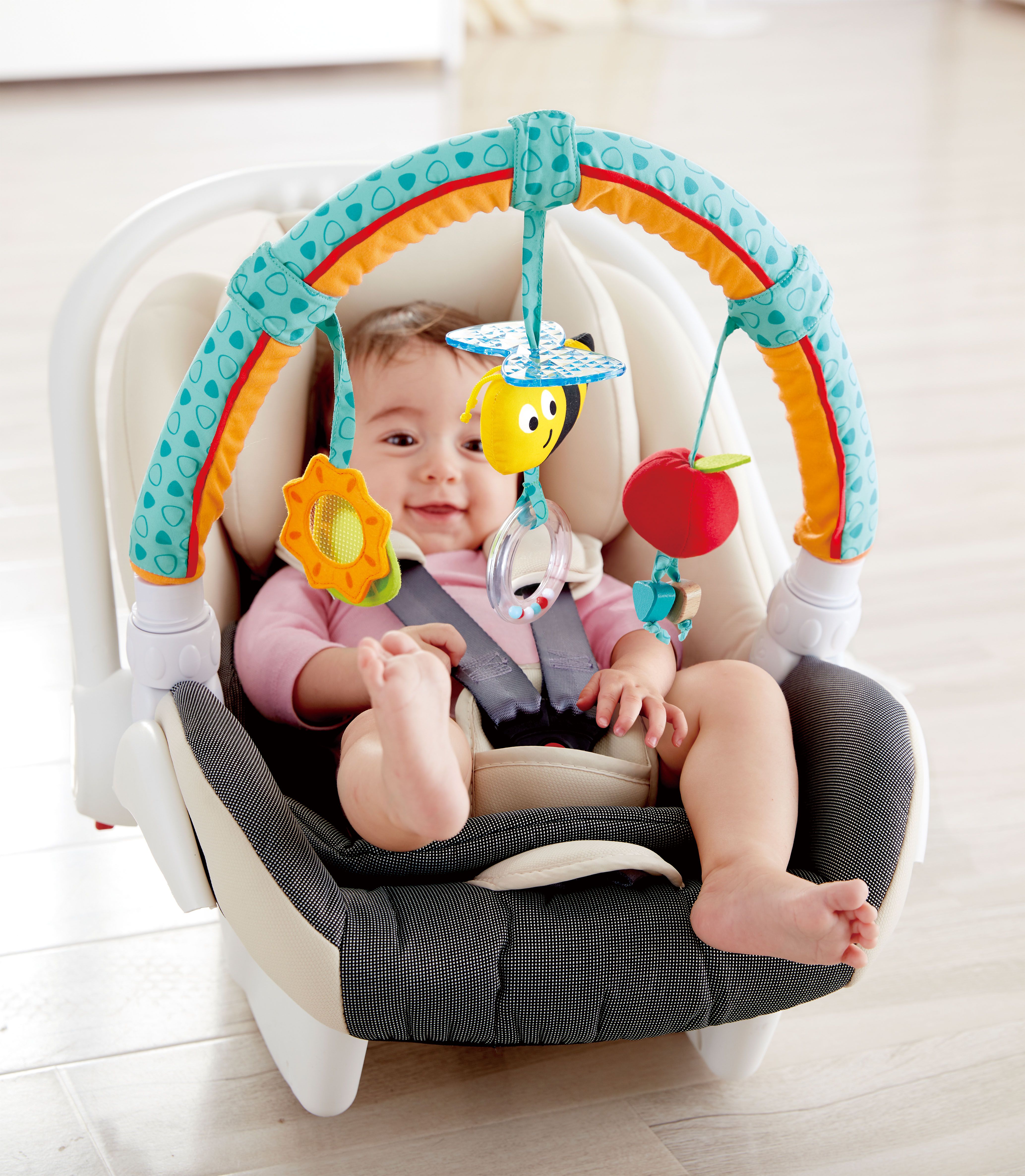 德國 Hape - 寶寶花園拱門健力架床鈴