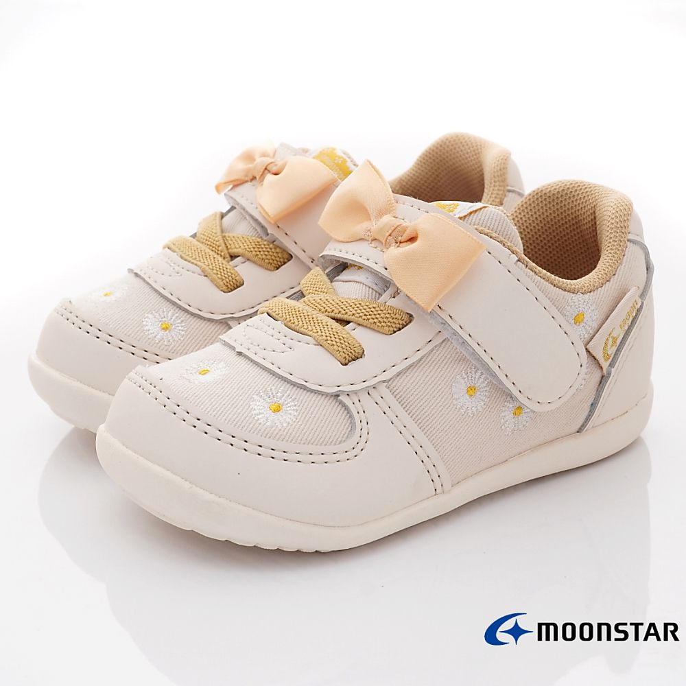MOONSTAR日本月星 - 赤子心系列寶寶學步鞋(寶寶段)-卡其
