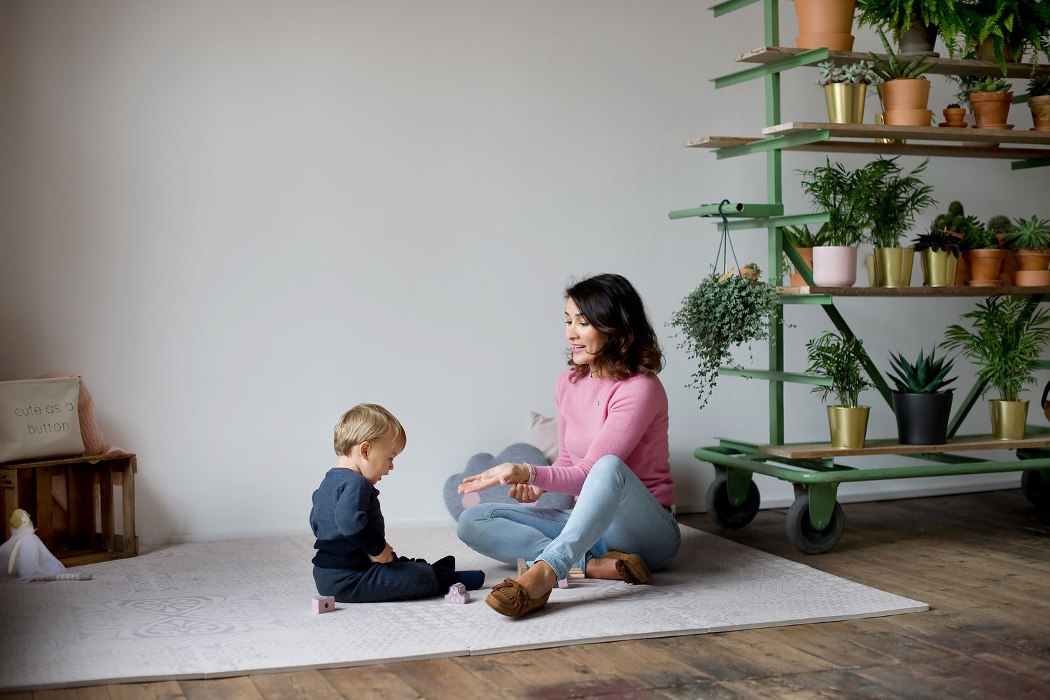 德國 toddlekind - 波斯風系列遊戲地墊-流砂棕-一組6片