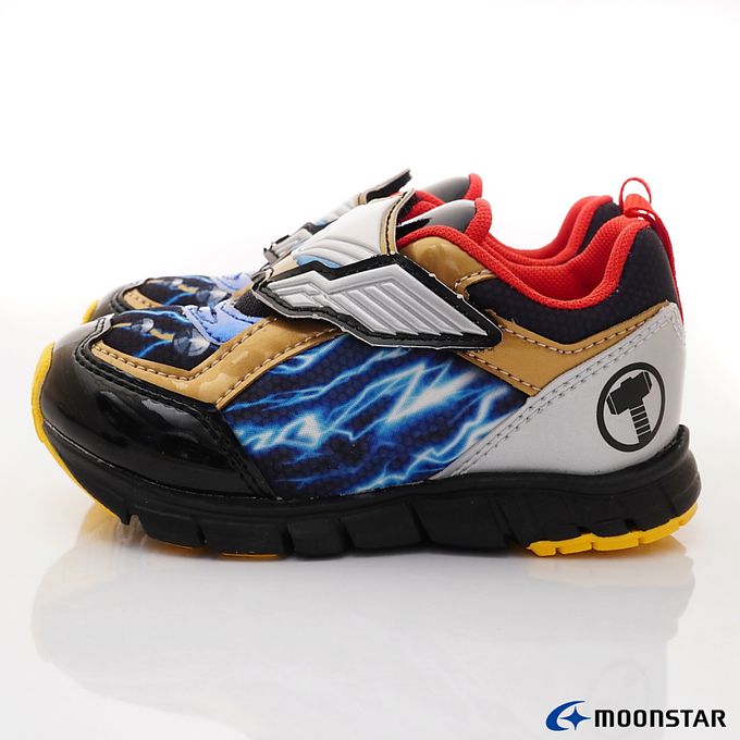 Moonstar日本月星 - 雷神聯名機能童鞋-MV0161銀(中小童)-機能運動鞋-銀