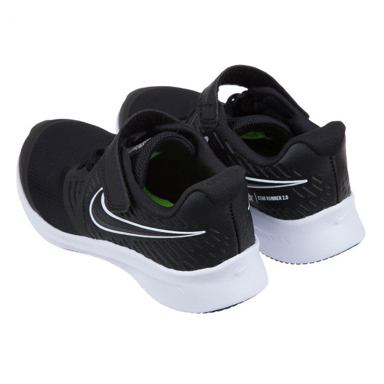 NIKE - STAR_RUNNER2黑色網布運動鞋