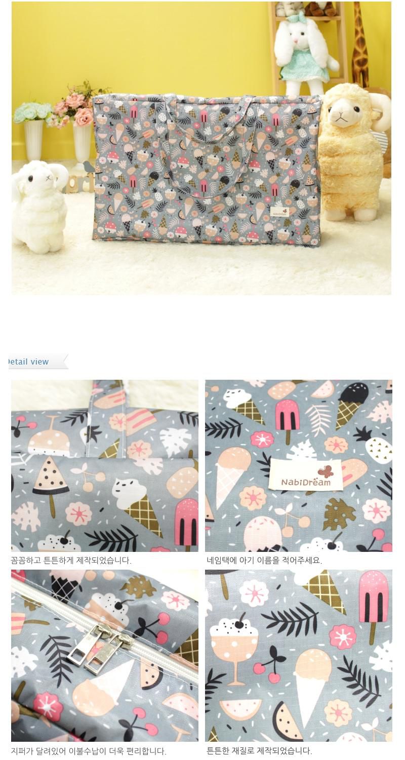 韓國 NabiDream - 防潑水厚款睡袋收納袋(L)-駱馬 (65*35*15cm)