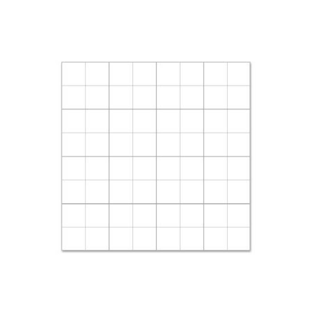 文字/圖形學習便條紙-方格8格x8格-1本100張