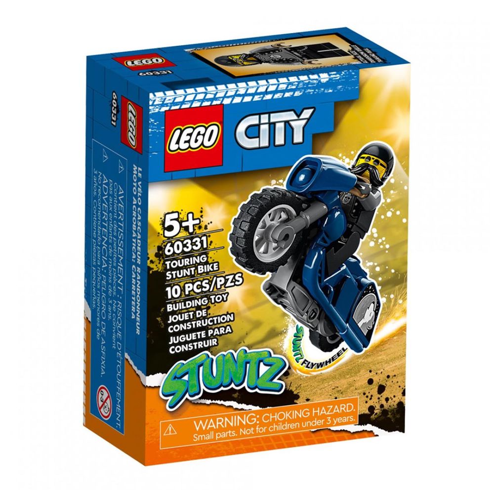 樂高積木 LEGO《 LT60331》City 城市系列 - 巡迴特技摩托車-10pcs