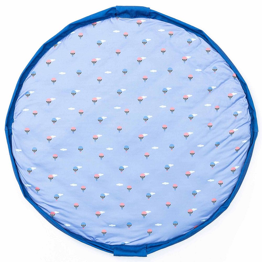 比利時 Play & Go - 玩具整理袋(柔棉系列)-迷你熱氣球-展開直徑 120cm/重量 950g/產品包裝 29x26x11cm