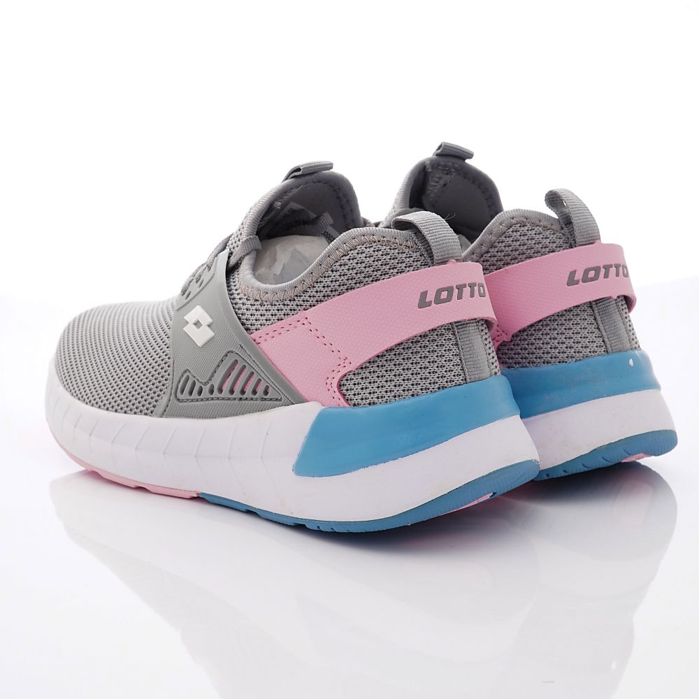 LOTTO樂得 - 輕量跑鞋城市暢跑鞋款0658系列(女段)-粉灰