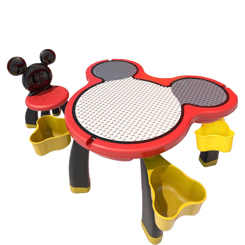 Bonne Nuit - 迪士尼兒童遊戲桌椅組 (一桌一椅)-經典紅