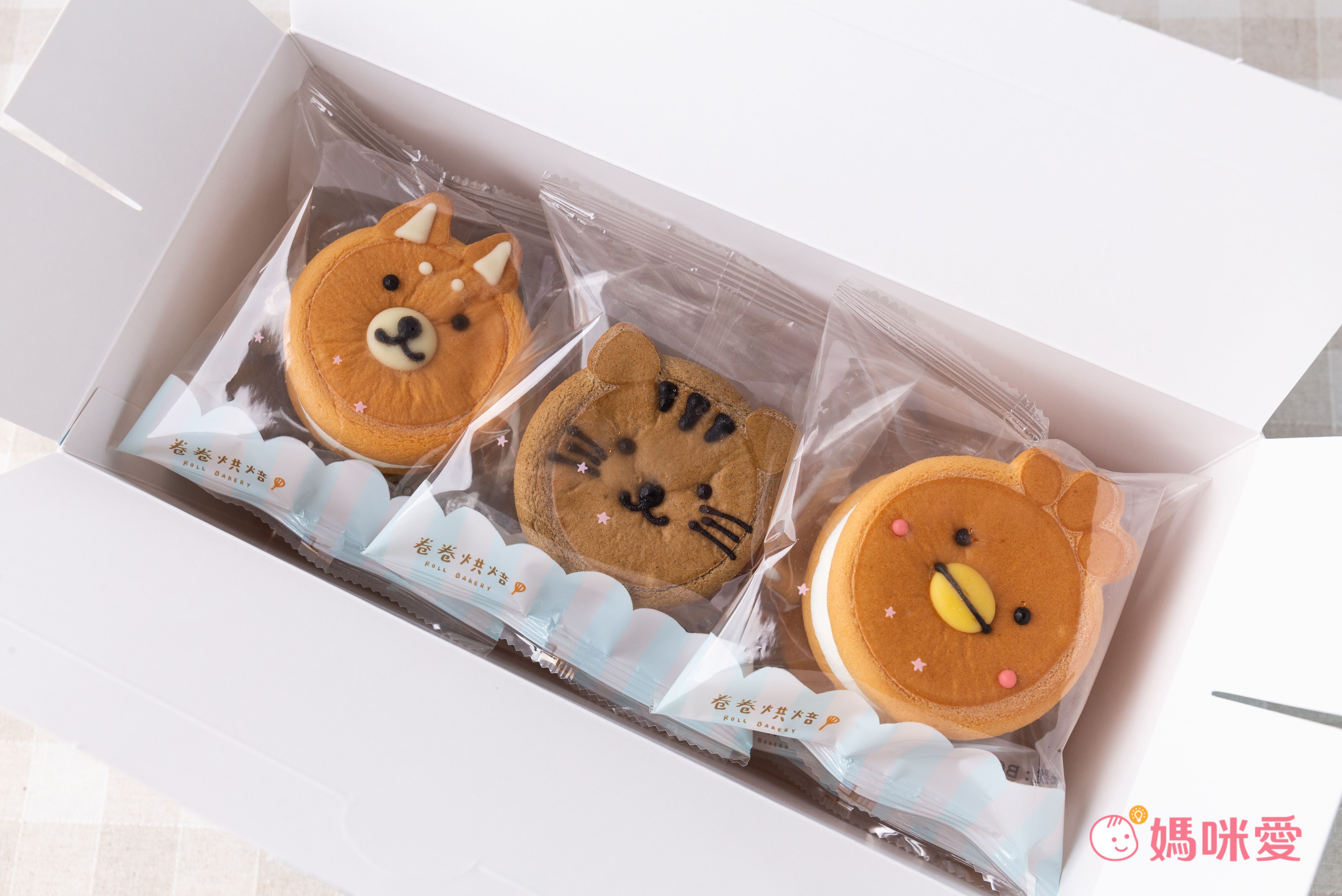 1盒免運【卷卷烘焙】媽咪愛獨家組合生乳銅鑼燒