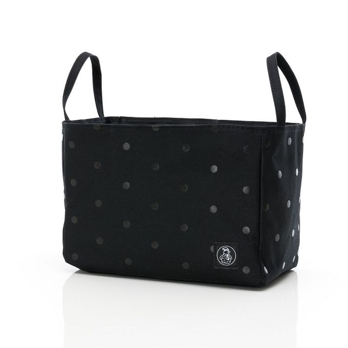 TiDi 經典萬用分隔袋  款式–黑底黑點點
