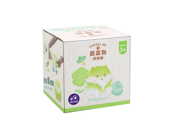 樂彩森林 - 療癒捏捏樂-蔬菜狗