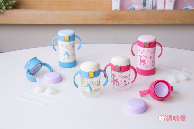 【日本 Richell】三階段學習水杯！隨月齡✖️季節搭配使用