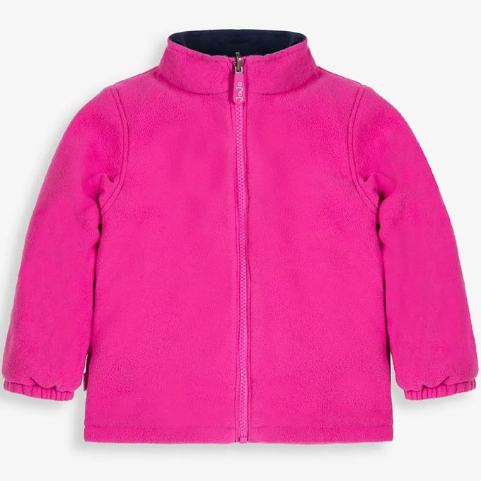 英國 JoJo Maman BeBe - 四合一多功能防水保暖連帽外套-花海