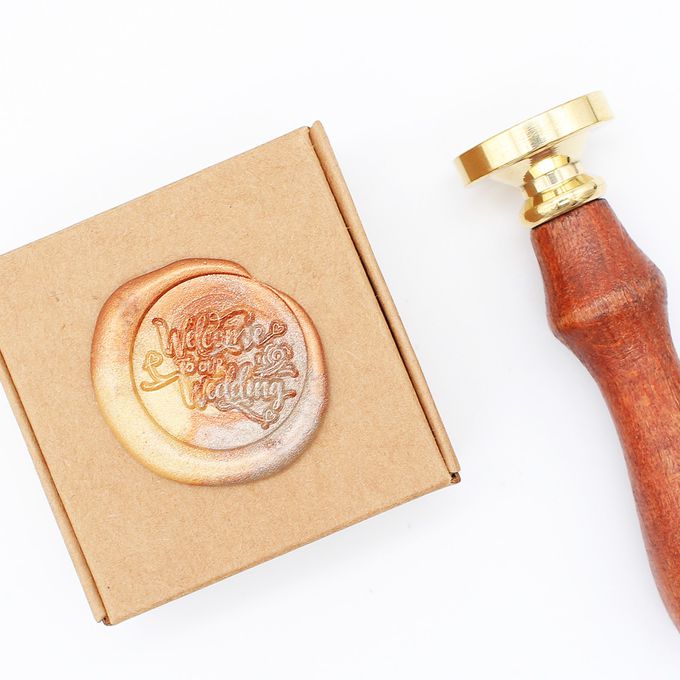 HAPPYMT - 火漆蠟粒大罐裝-陪你看落日餘暉-古銅金色系