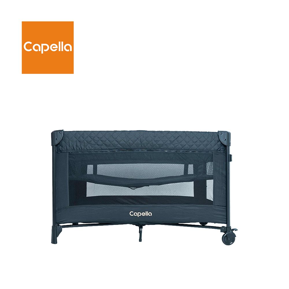 韓國 PACKA NEST 全能隨行嬰兒床-經典黑