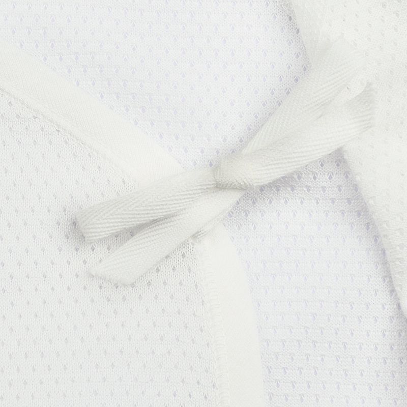 akachan honpo - 短袖網眼肚衣2件組-灰色