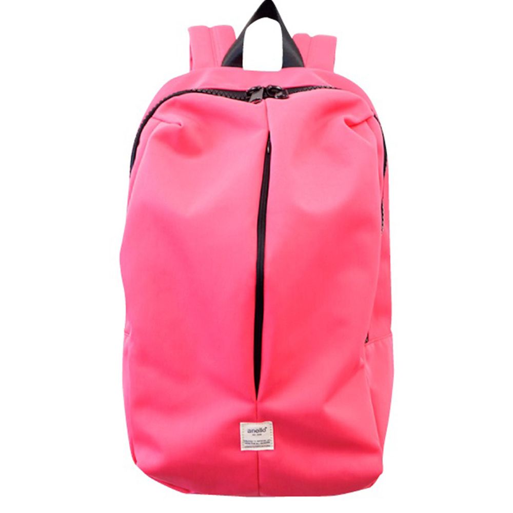 日本 Anello - 日本SPLASH立體設計後背包-Regular大尺寸-PI粉色