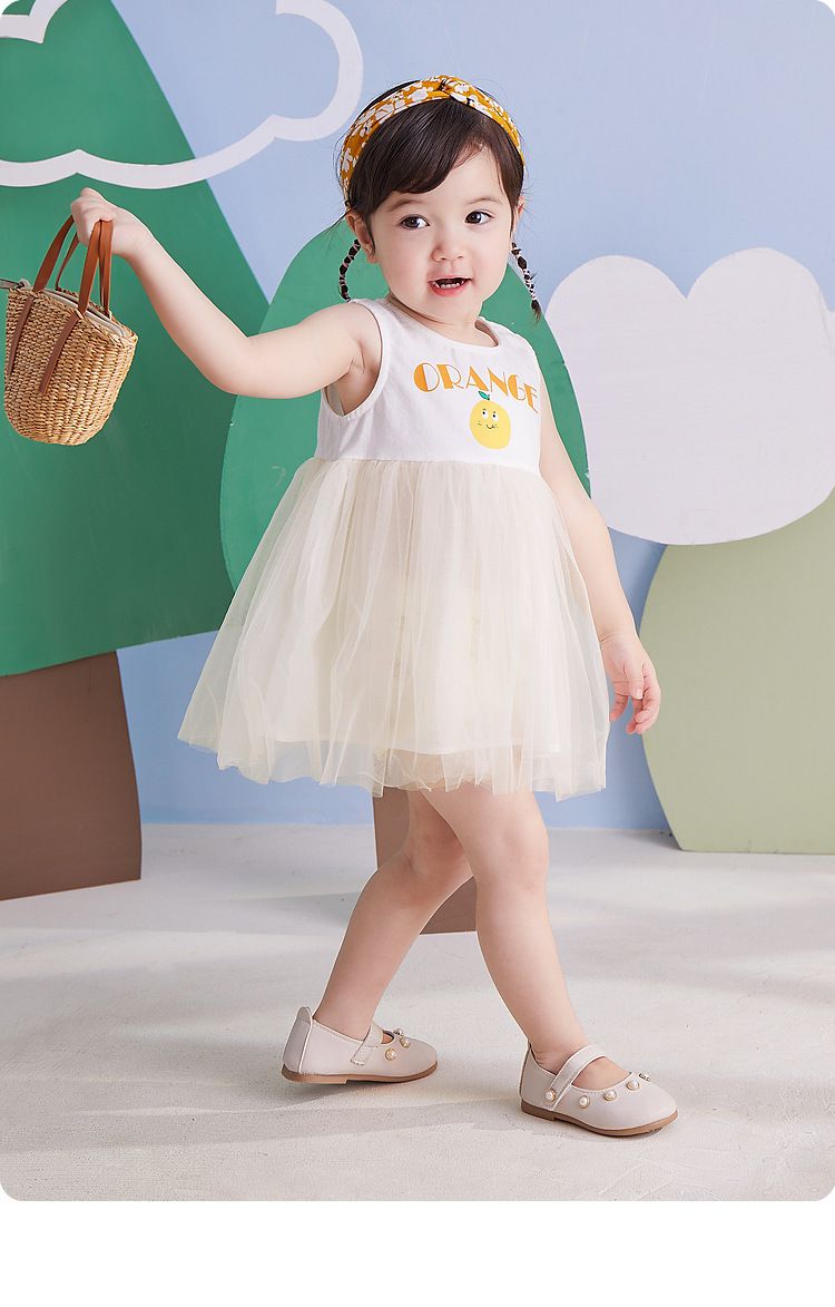 甜美網紗背心洋裝-微笑柳丁-紅色