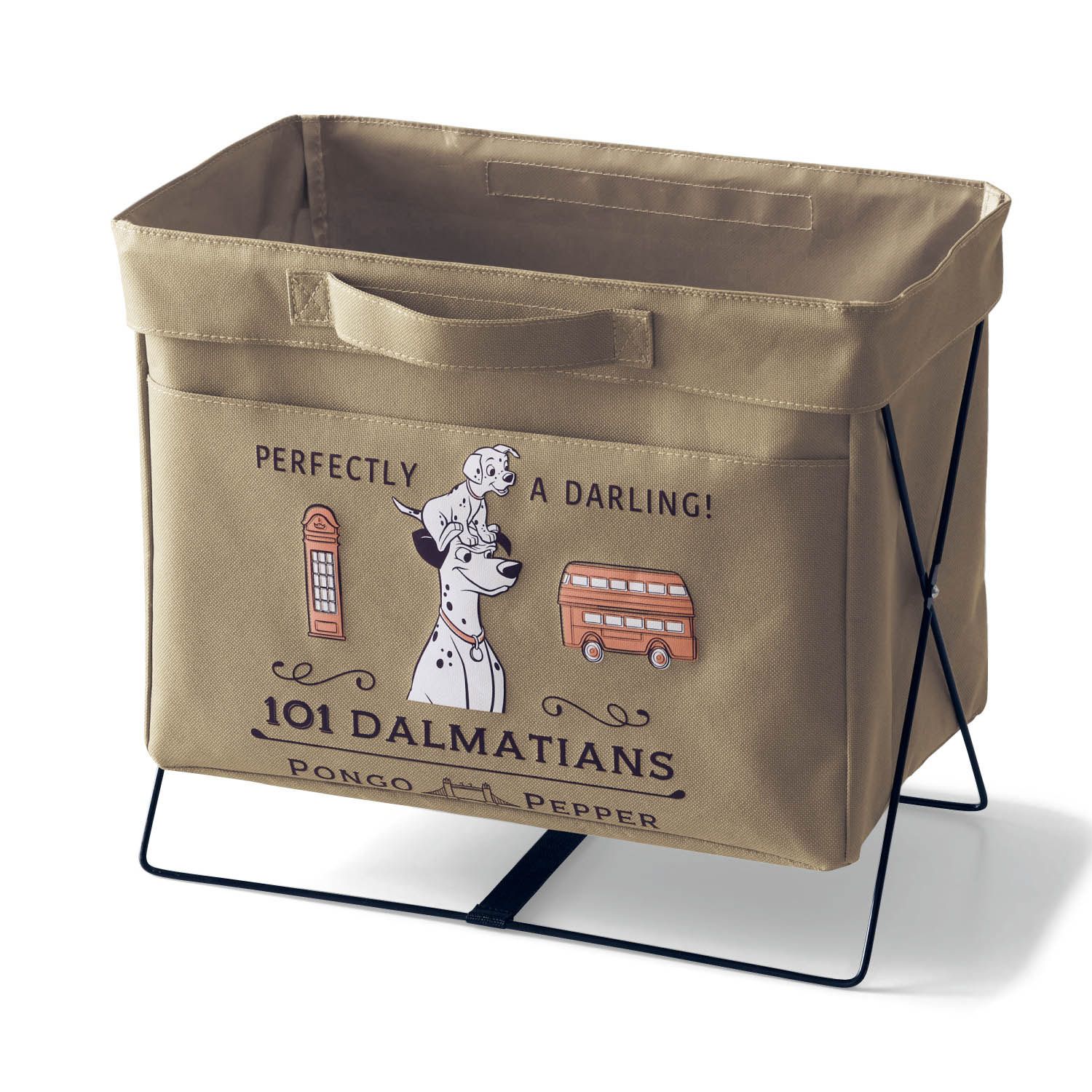 日本千趣會 - 迪士尼 可折疊立體收納袋-唐老鴨-深藍 (34x20x29.5cm)