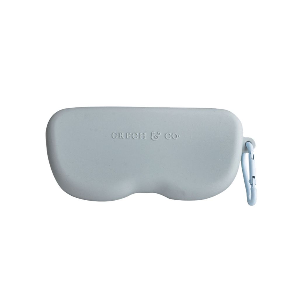 丹麥 GRECH & CO. - 矽膠眼鏡盒-天空藍