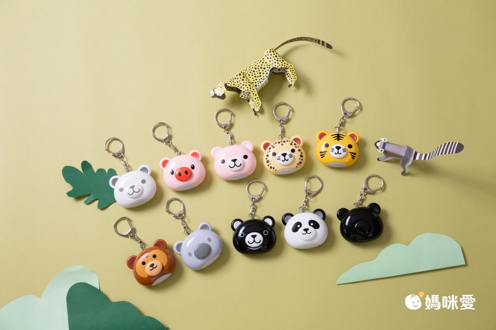 １２０高分貝爆音警示⚠【Buzzer B】可愛動物防身警報器