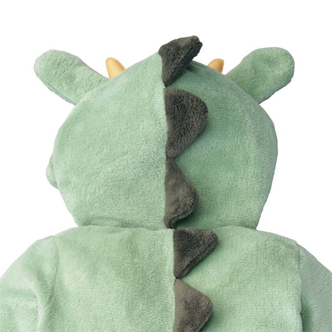 akachan honpo - 龍造型分腳連身衣-綠色