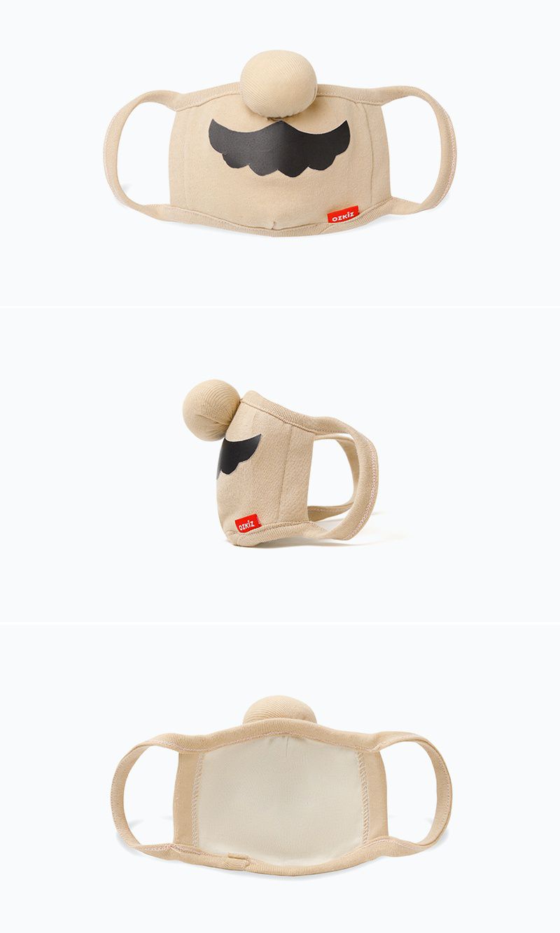 韓國 OZKIZ - 卡通變裝棉布口罩/萬聖節 (FREE)