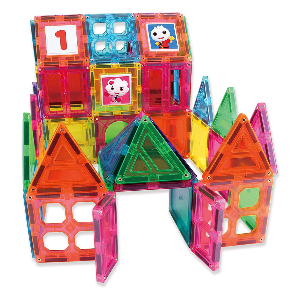 風車圖書 - 百變歡樂閃亮城堡-FOOD超人創意磁力片