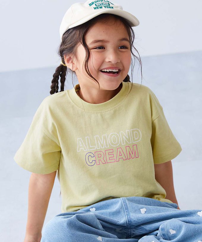 日本 devirock - 純棉定番短袖上衣-背後大標-磚橘