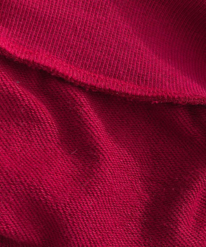 日本 Lupilien - 線條貓咪印花裏毛長袖上衣-黑