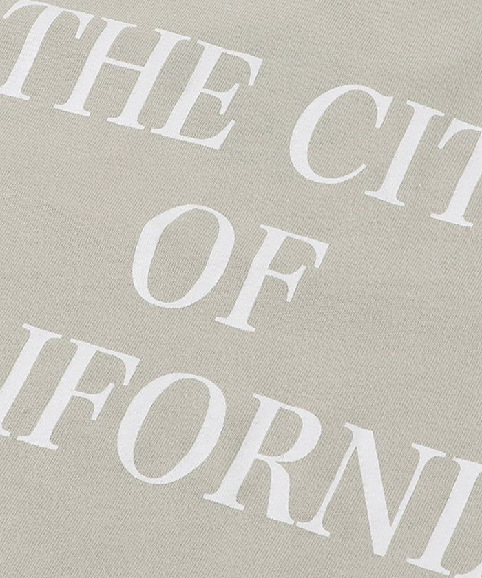 日本 COCA - 美式LOGO 寬版薄長袖上衣-孩子-淺杏