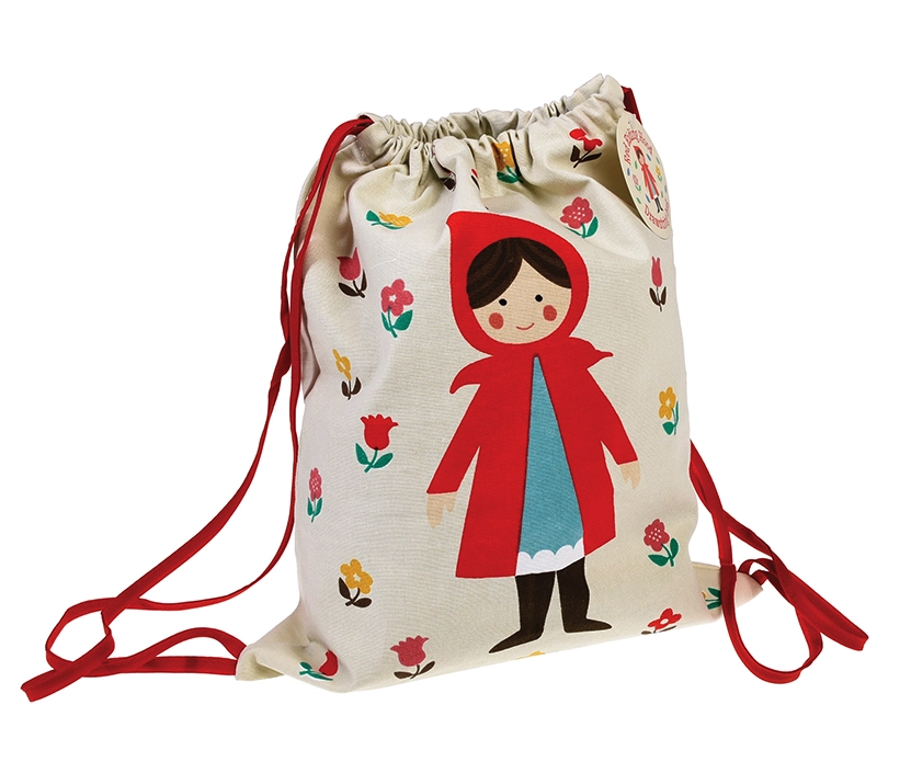 英國 Rex London - 純棉後背包-小紅帽