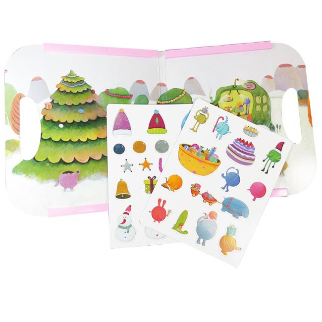 Babytiger - 手提包磁鐵書-聖誕派對