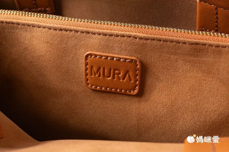 日本 MURA - [樂天NO.1] Square輕量皮革方形托特包-深可可 (26x23x16cm)