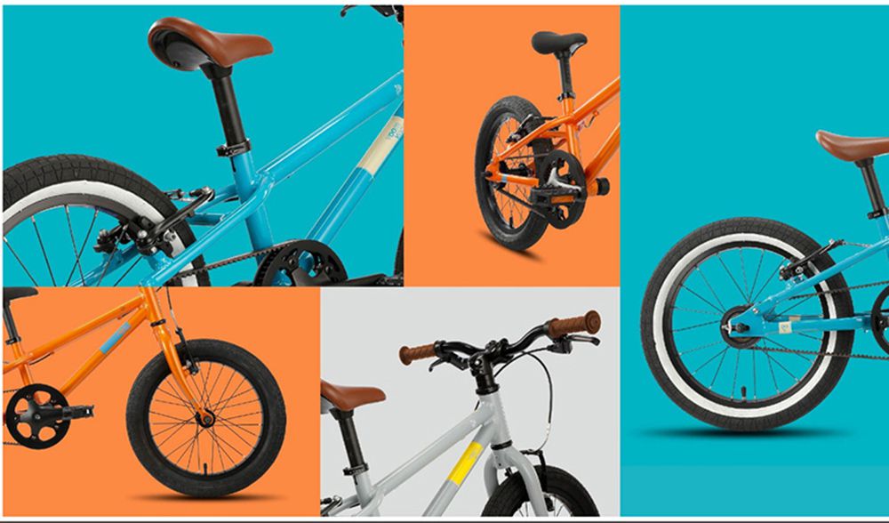 VoomVoom - 16吋腳踏車-自由藍