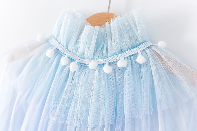 冰雪薄紗披風-C款