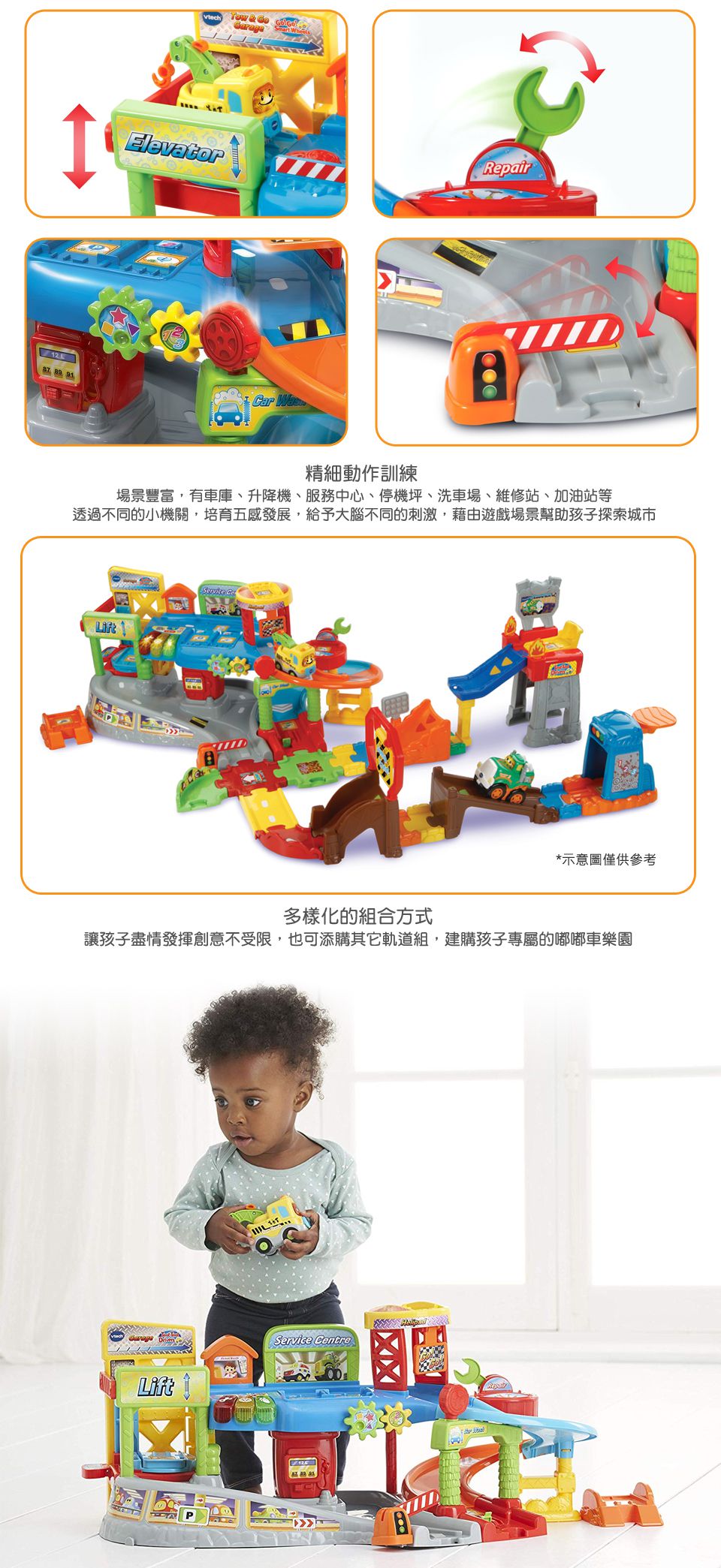 Vtech - 嘟嘟車系列-探索城市軌道組