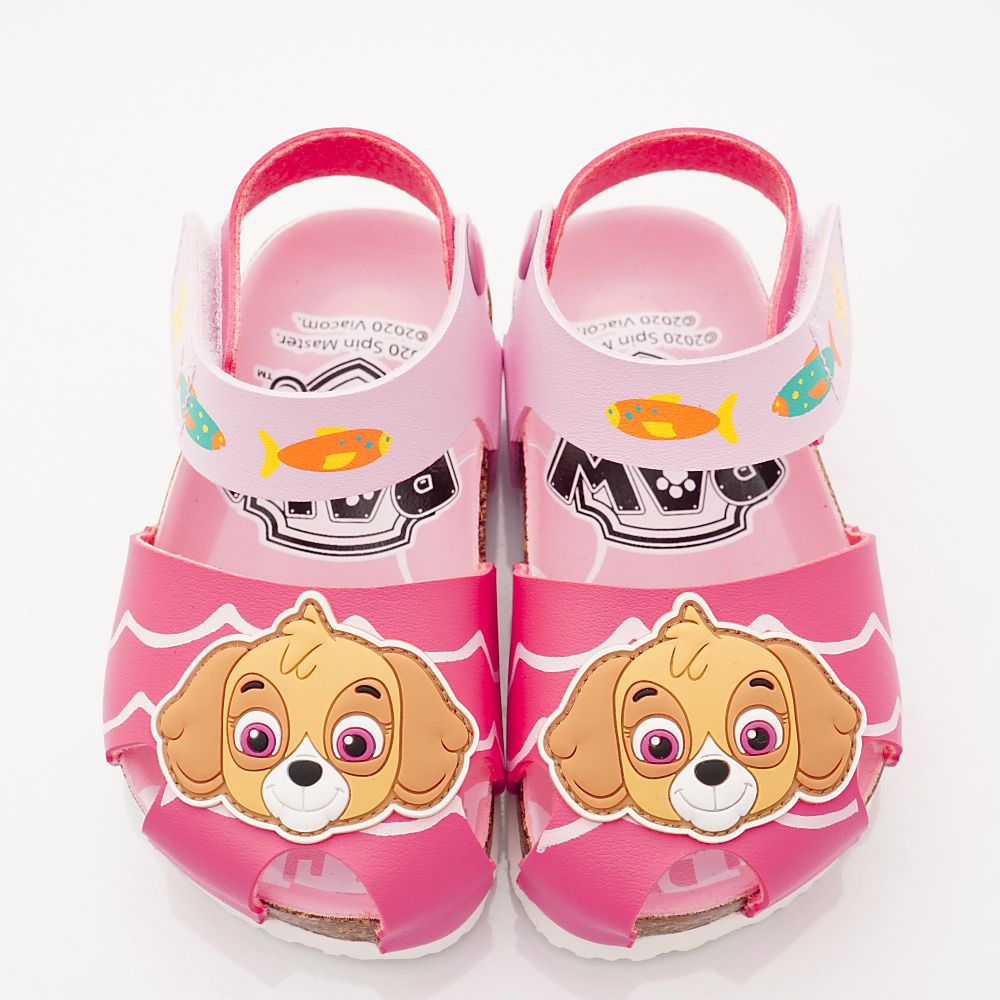 汪汪隊立大功 - 護趾涼鞋(中小童段)-桃紅