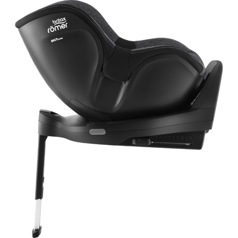 德國原裝Dualfix Pro ISOFIX 360度旋轉0-4歲汽座-石墨灰-(贈皮椅保護墊)